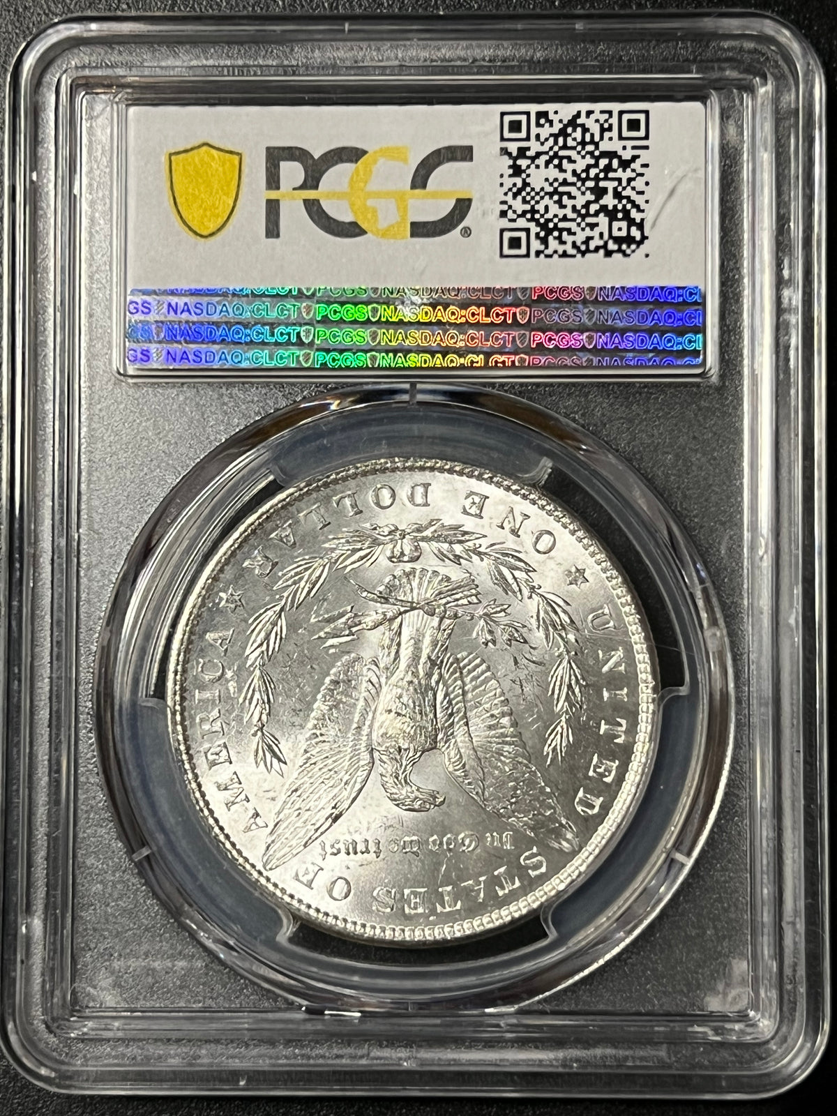 1882 Morgan Silver Dollar — PCGS MS63