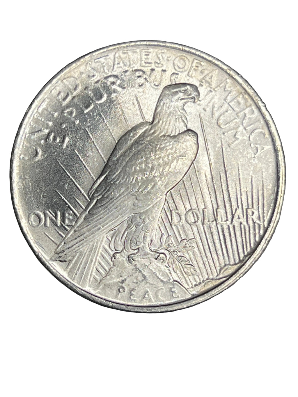 1922 Peace Silver Dollar - Brilliant Uncirculated (BU) - 90% Silver (Philadelphia)