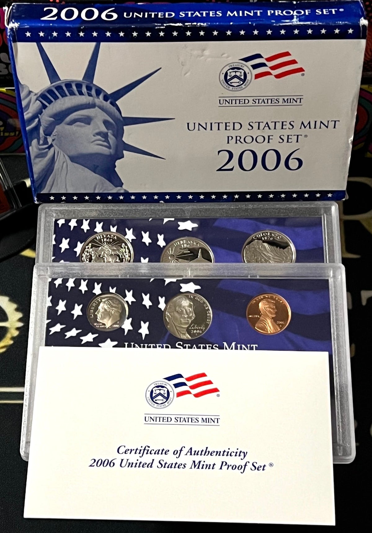 2006 United States Mint 10-Coin Proof Set (Original Government Packaging)