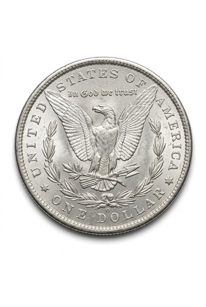 1884-O Morgan Silver Dollar - Brilliant Uncirculated (BU) - 90% Silver