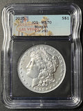 2025 S$1 Morgan Dollar — ICG MS70 (Special Las Vegas Welcome Sign Label, 1 of 250, Certified Slab)