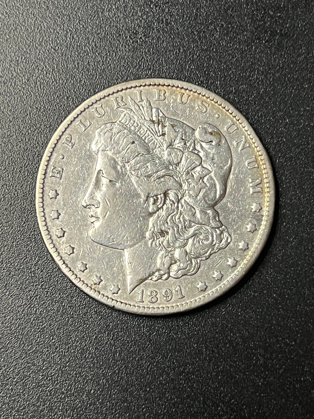 1891-CC Morgan Silver Dollar – Carson City Mint Issue