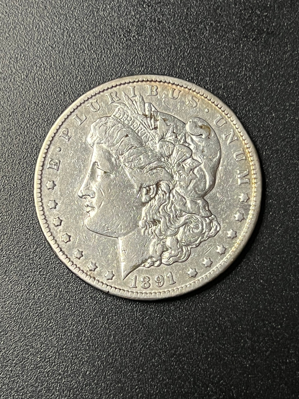 1891-CC Morgan Silver Dollar – Carson City Mint Issue