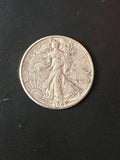 Walking Liberty Half Dollar - 90% Silver US Coin (Random Circulated)
