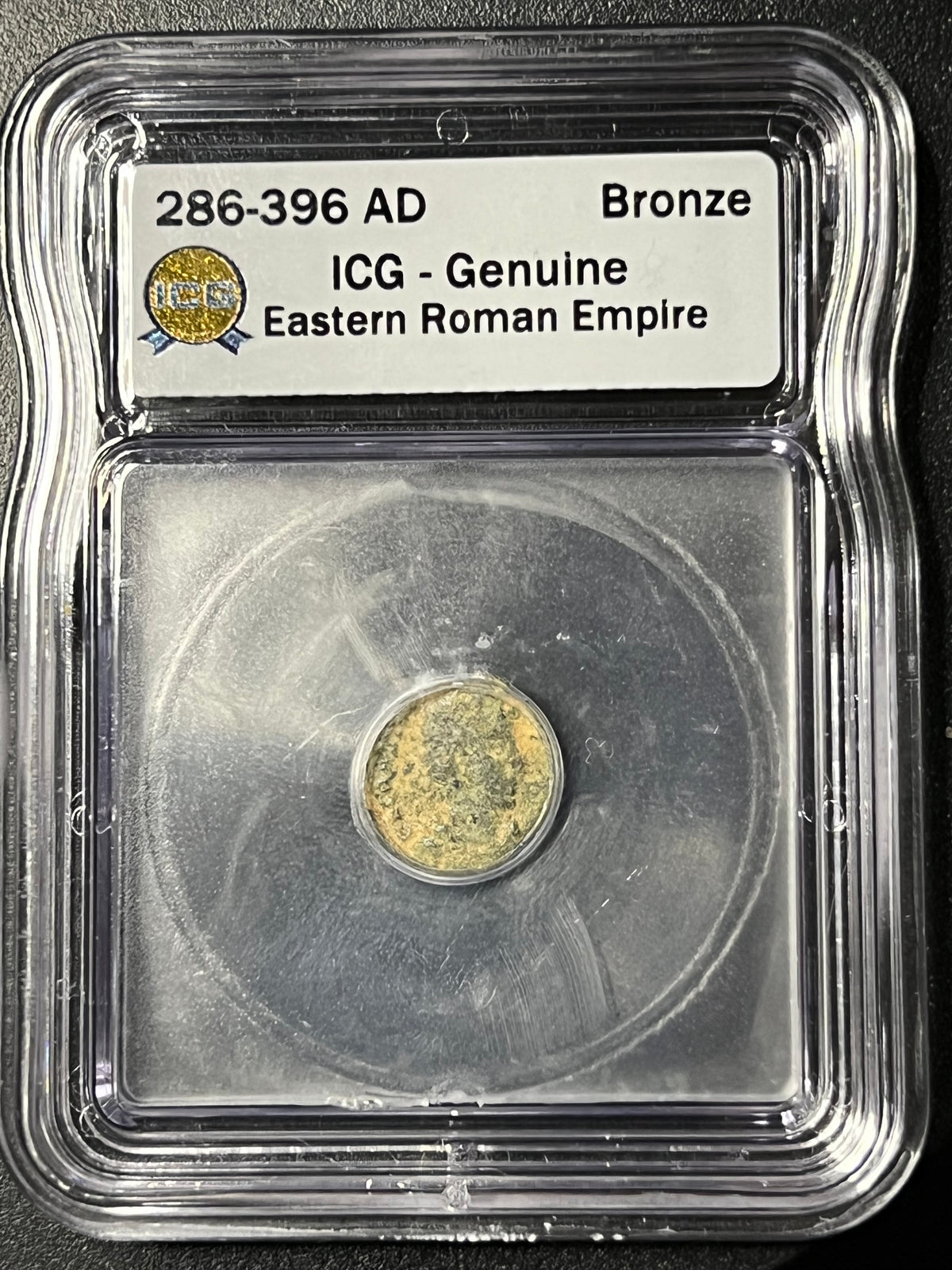 286–396 AD Eastern Roman Empire Bronze – ICG Certified Genuine