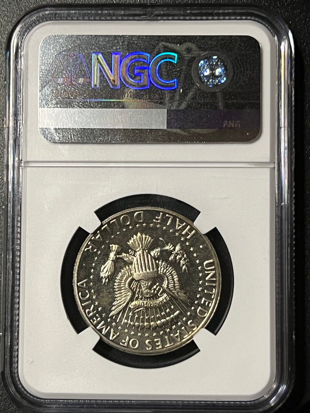 Kennedy Half Dollar – NGC Gem Proof ("Don't Tread On Me" Gadsden Label)
