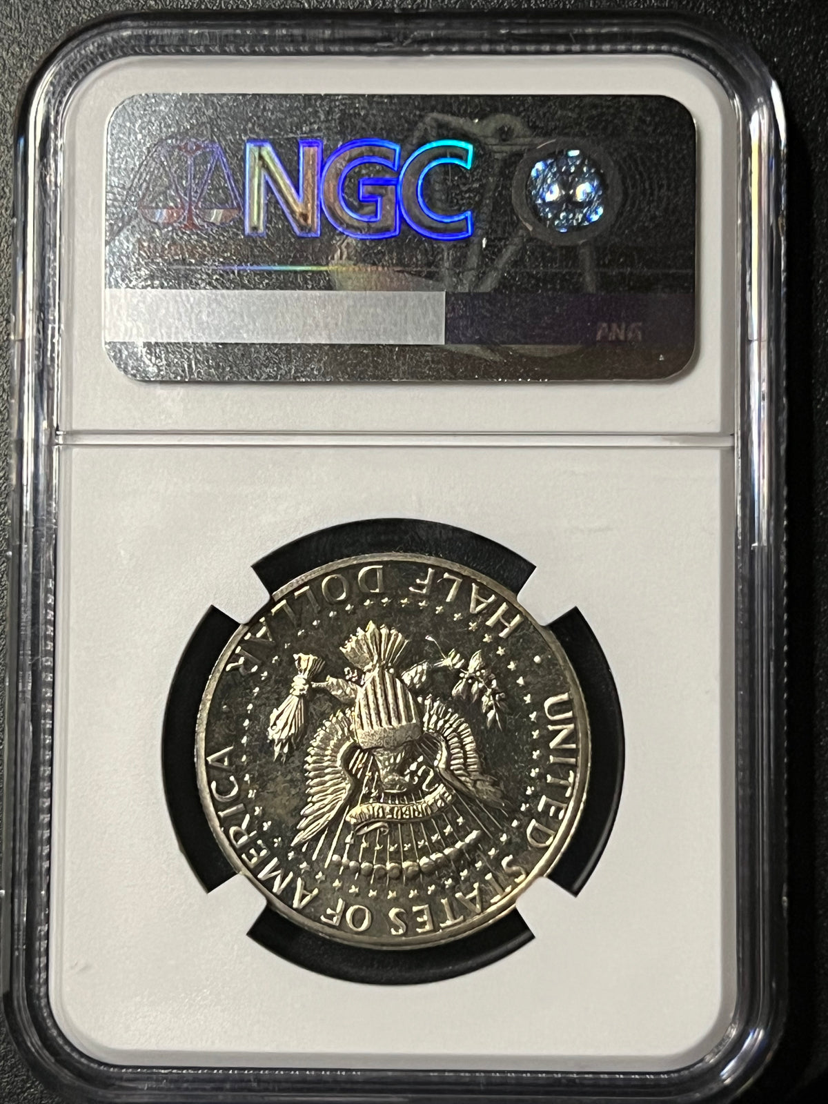 Kennedy Half Dollar – NGC Gem Proof ("Don't Tread On Me" Gadsden Label)