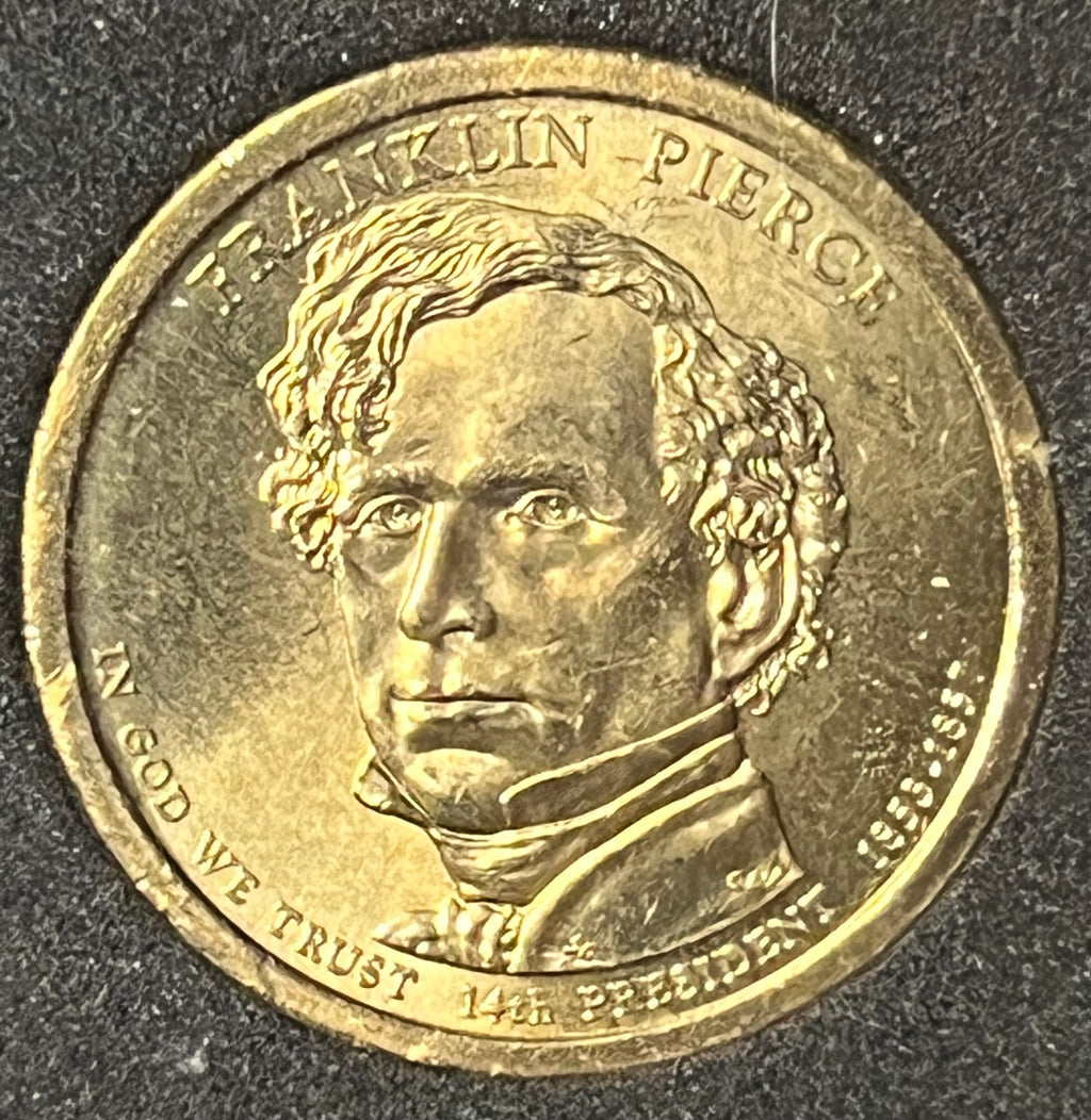 Franklin Pierce Presidential Dollar – Business Strike