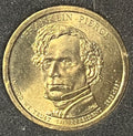 Franklin Pierce Presidential Dollar – Business Strike