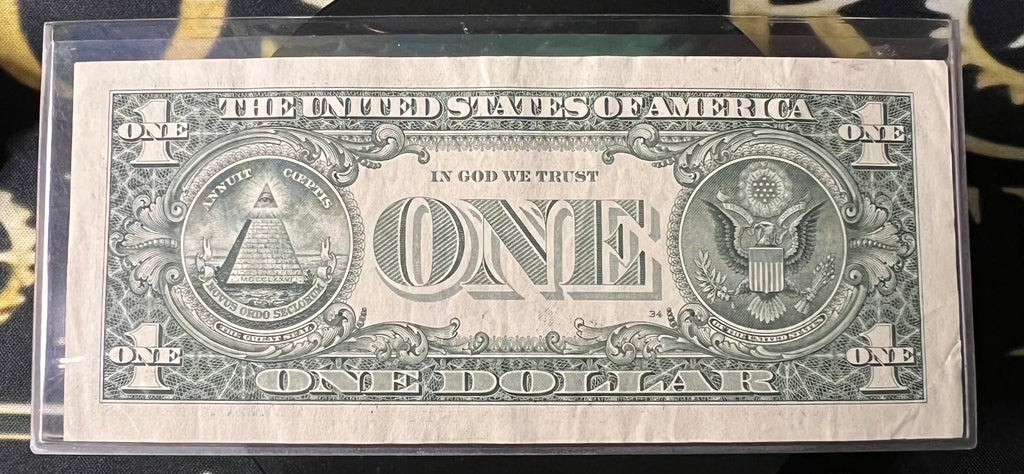 Series 2017A $1 Federal Reserve Star Note - San Francisco (District 12)