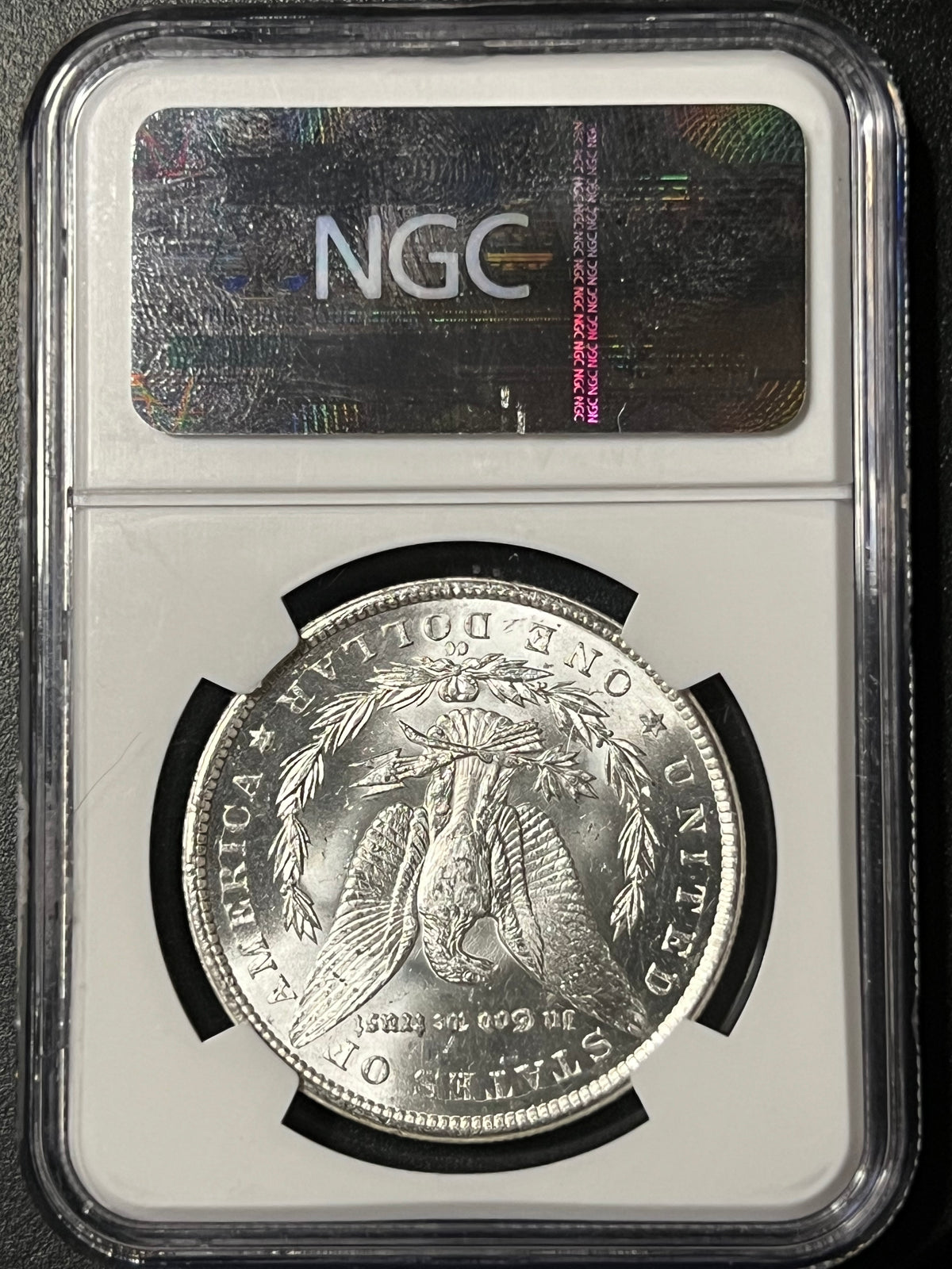1883-CC Morgan Silver Dollar $1 — NGC MS 62 (Carson City Mint)