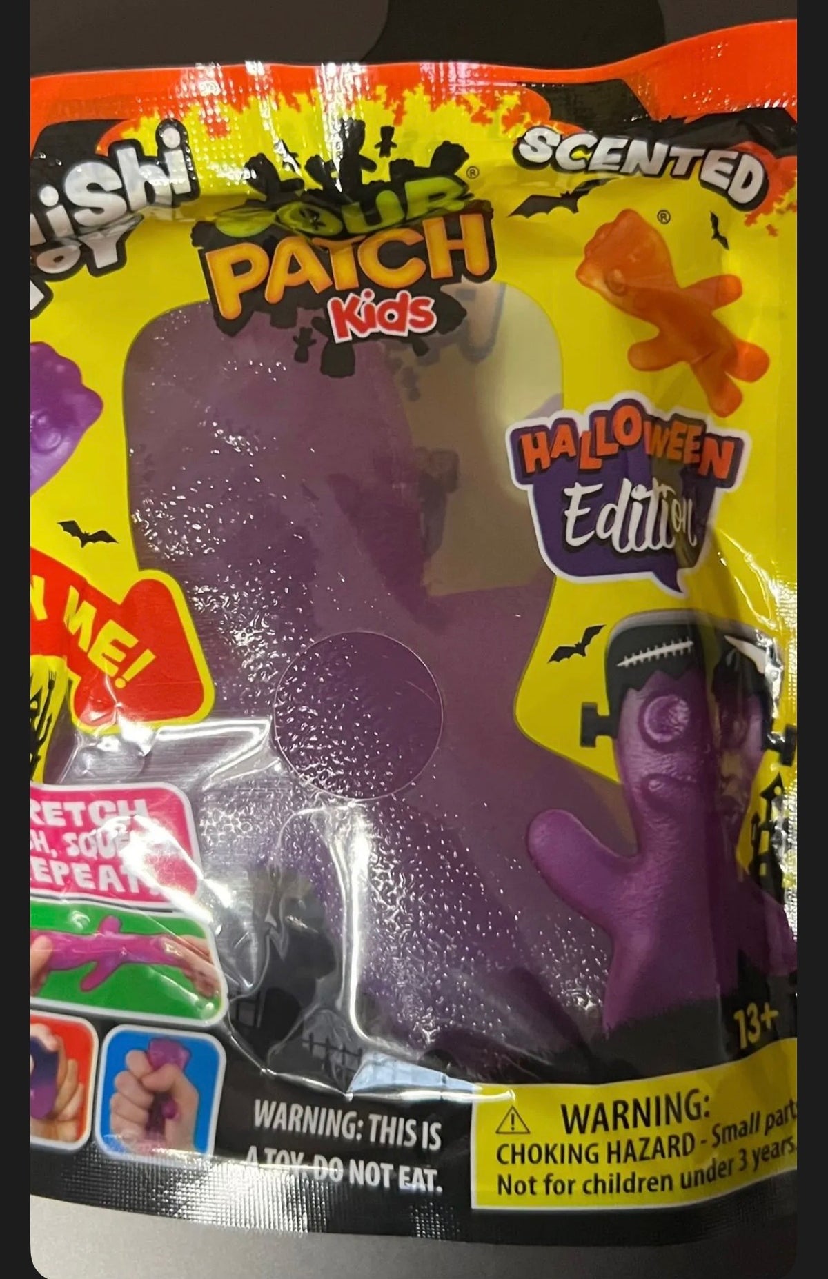 Sour Patch Kids Halloween Edition Scented Squishy Toy (Purple / Frankenstein)