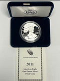 2011-W American Eagle One Ounce Silver Proof Coin (Original Mint Packaging)