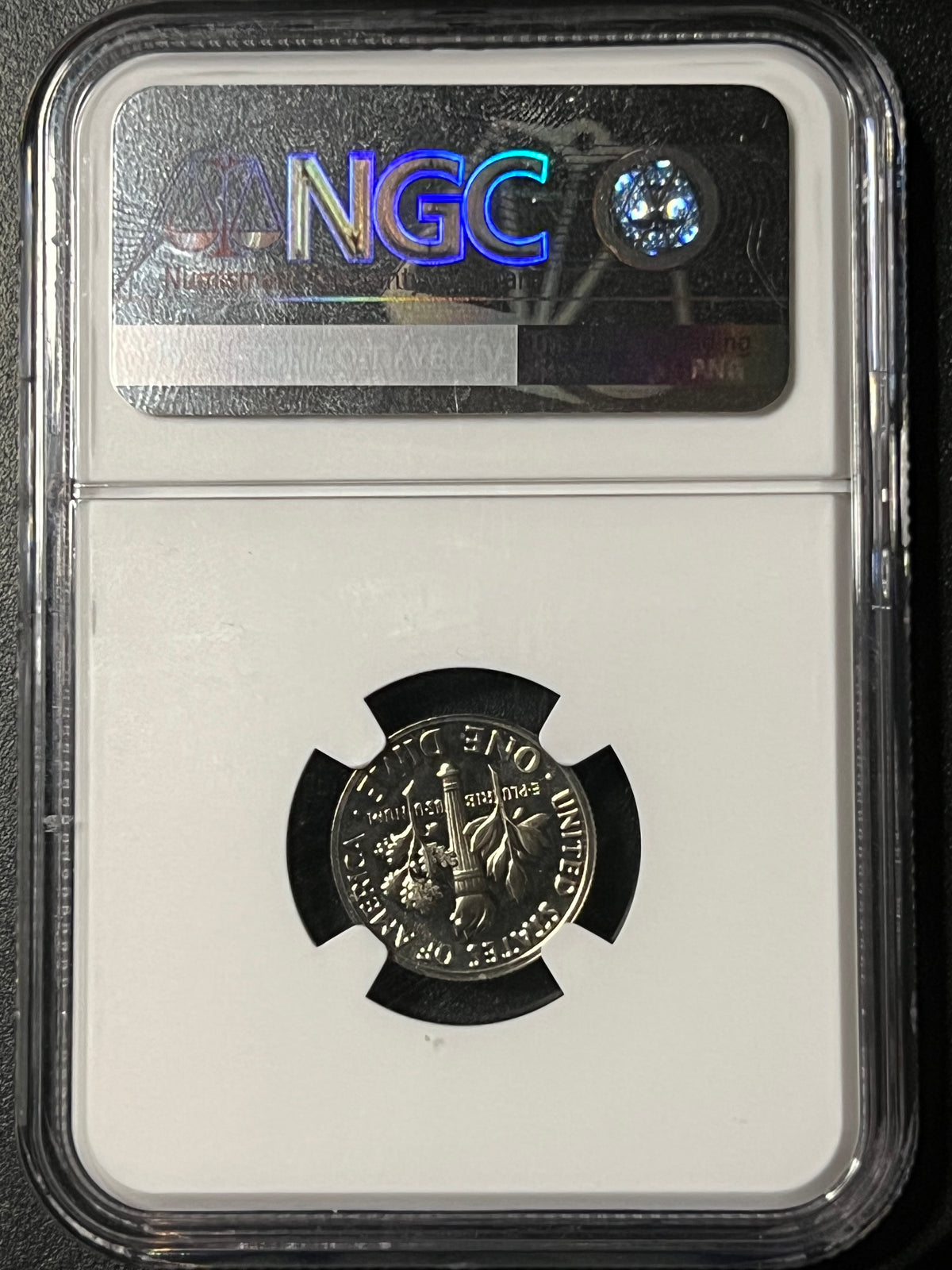Roosevelt Dime – NGC Gem Proof ("Don't Tread On Me" Gadsden Label)
