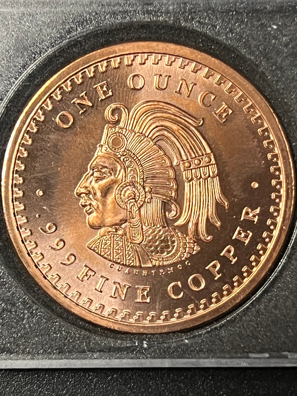 Aztec Calendar – 1 Ounce .999 Fine Copper Round