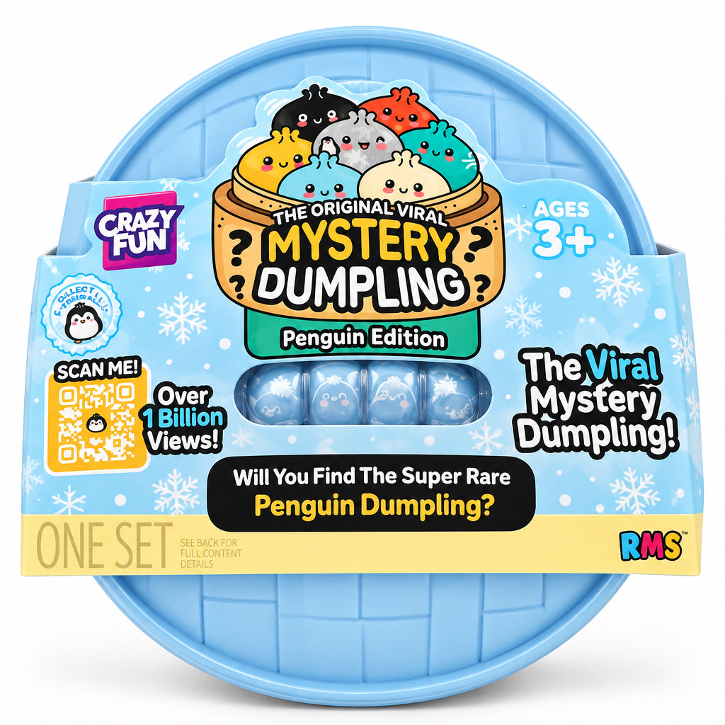 Crazy Fun The Original Viral Mystery Dumpling – Penguin Edition