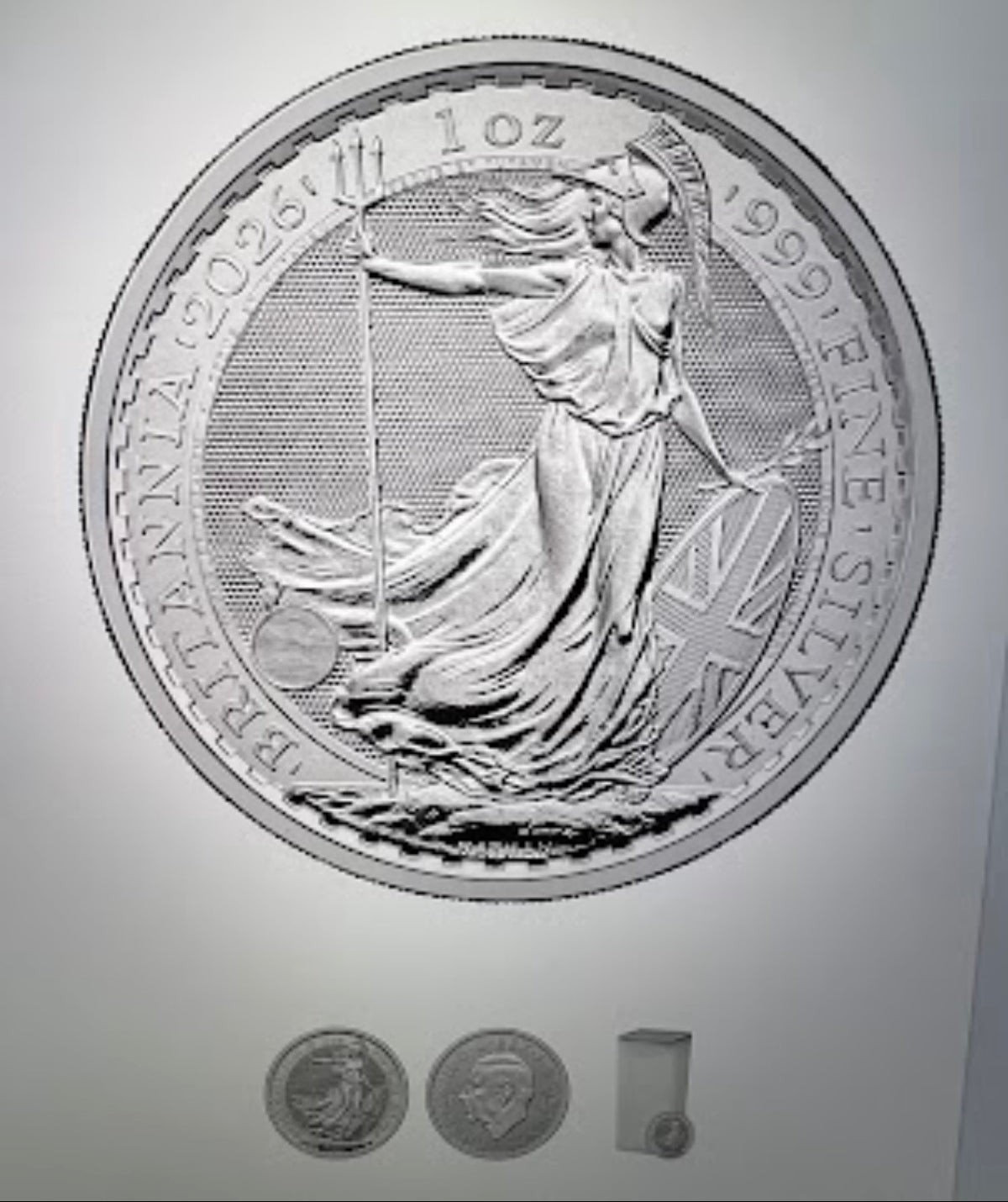 2026 Great Britain 1 oz Silver Britannia – Brilliant Uncirculated (BU)