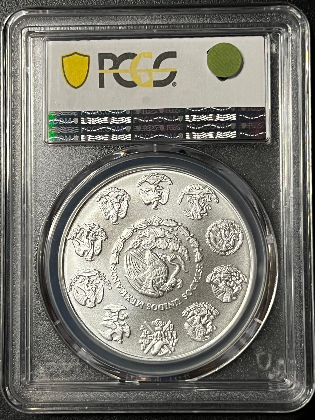 2024-Mo Mexico 1 Onza Libertad Silver — PCGS MS68 (Certified Slab)