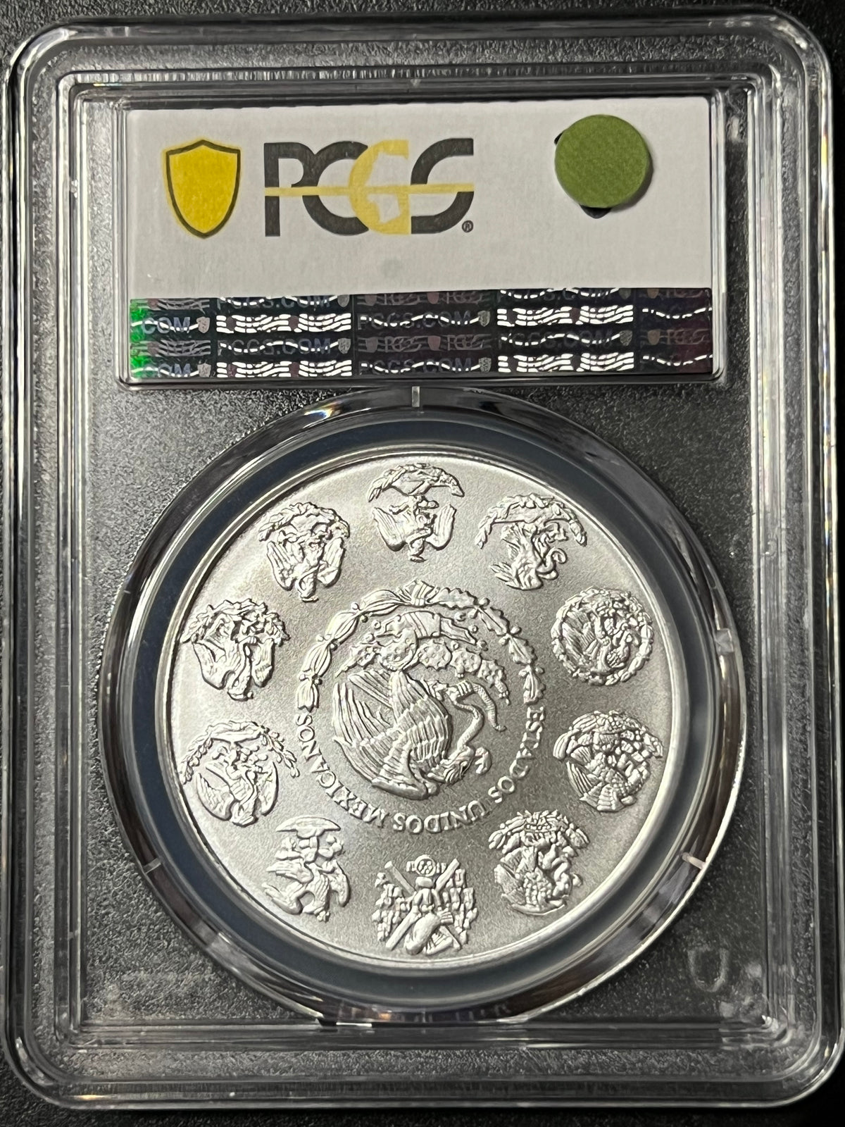 2024-Mo Mexico 1 Onza Libertad Silver — PCGS MS68 (Certified Slab)