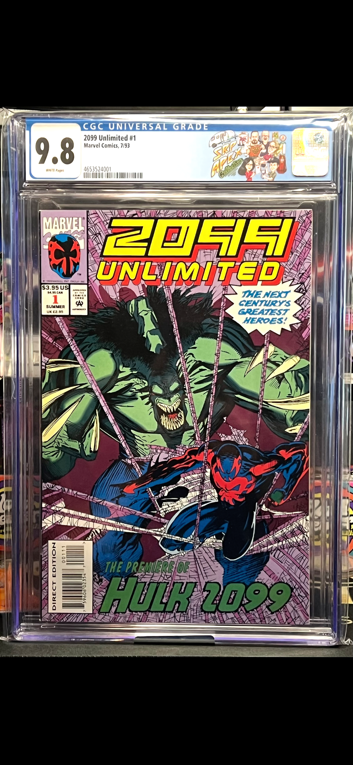 2009 Unlimited #1 — CGC 9.8 Near Mint/Mint