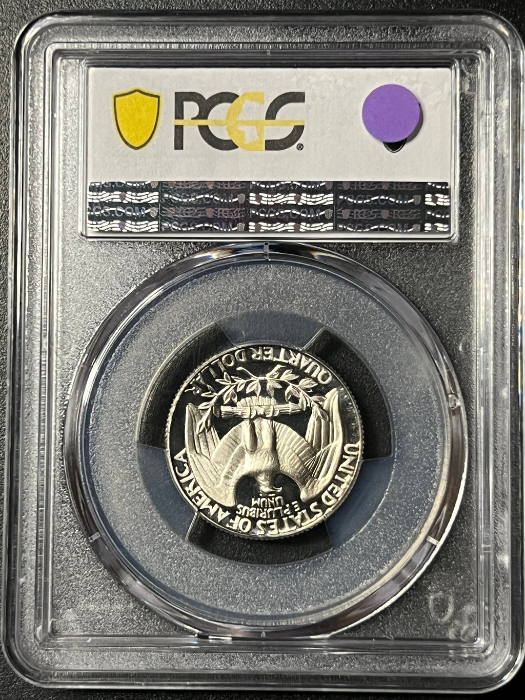 1974-S Washington Quarter — PCGS PR69 DCAM — Deep Cameo Proof