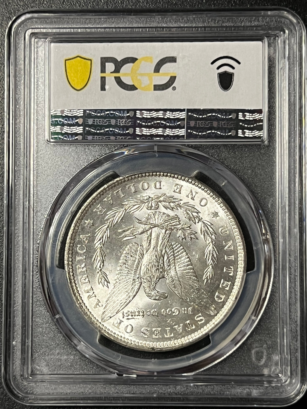 1889 Morgan Silver Dollar — PCGS MS63