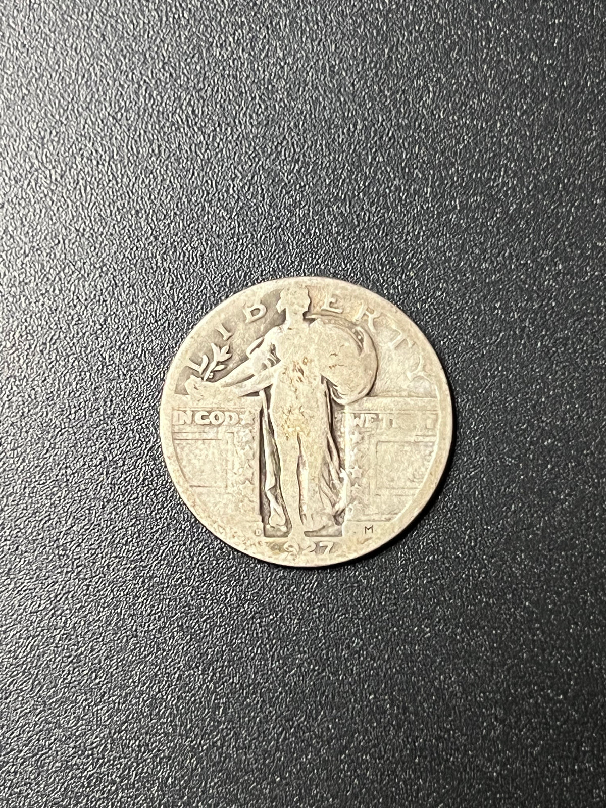 1927 Standing Liberty Silver Quarter (90% Silver Classic Type Coin)