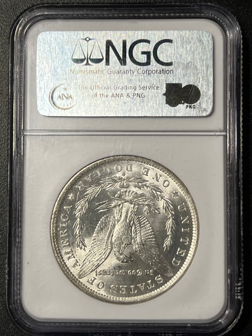 1884-O Morgan Silver Dollar $1 — NGC MS 65 (New Orleans Mint Gem BU)