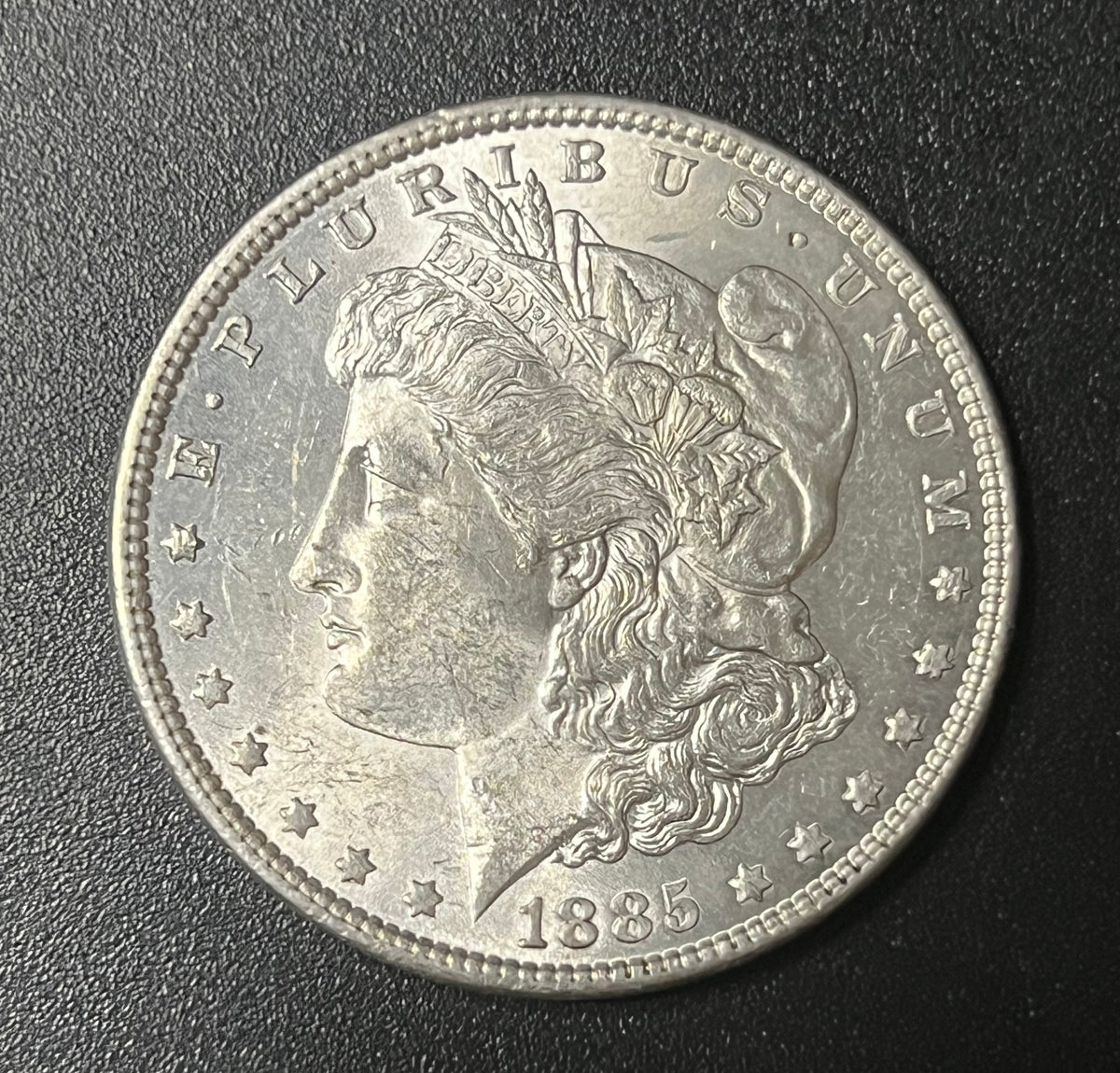 1885 Morgan Silver Dollar $1 – Philadelphia Mint