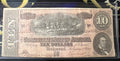 February 17, 1864 $10 Confederate States of America Banknote (T-68)