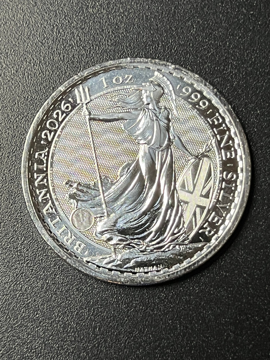 2026 Great Britain 1 oz Silver Britannia – Brilliant Uncirculated (BU)