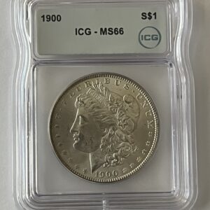 1900 Morgan Silver Dollar - MS66