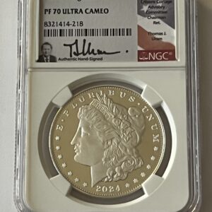 2024-S Morgan Silver Dollar – NGC PF70 Ultra Cameo (Flawless Proof Perfection!)