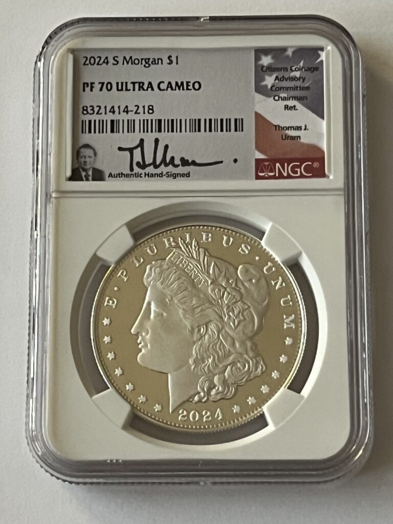 2024-S Morgan Silver Dollar – NGC PF70 Ultra Cameo (Flawless Proof Perfection!)