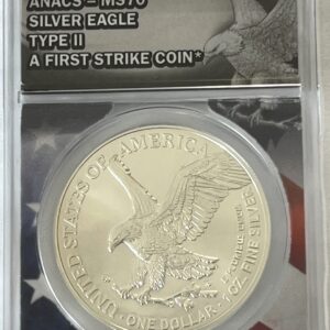 2021 American Silver Eagle – ANACS MS70 (Flawless Type 2 First Strike!)