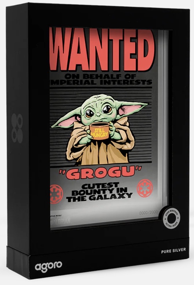 New Zealand Mint 2026 $1 Star Wars The Mandalorian - Wanted: Grogu - Pure Silver Foil #1