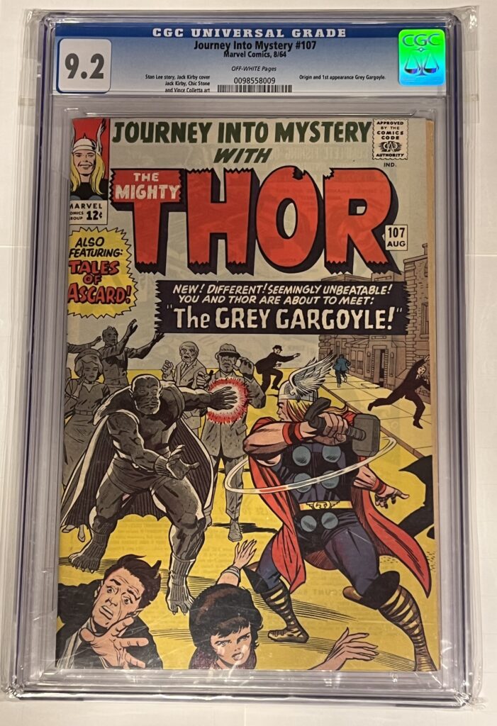 Journey Into Mystery #107 – CGC 9.2 (1964)