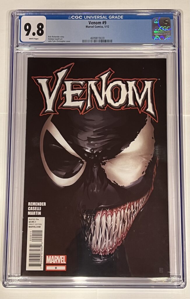 Venom #9 (January 2012) – CGC 9.8 White Pages