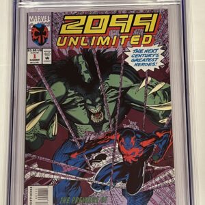 2099 Unlimited #1 – CGC 9.8 White Pages (1993)