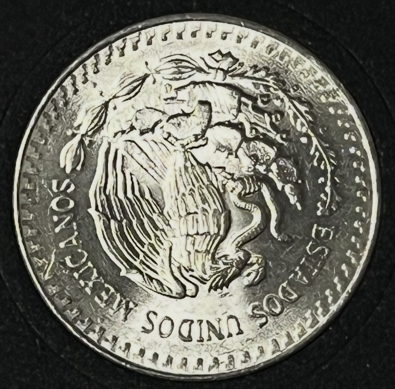 1985 Mexican Libertad – Raw Bullion - Image 2