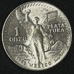 1985 Mexican Libertad – Raw Bullion