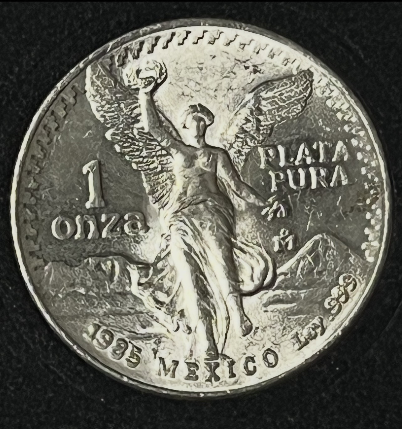 1985 Mexican Libertad – Raw Bullion