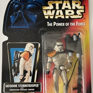 1996 Star Wars The Power of the Force Tatooine Stormtrooper (Red Card / Collection 1)