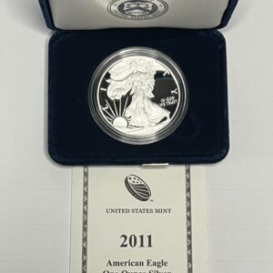 2011 Proof American Silver Eagle – U.S. Mint Blue Box